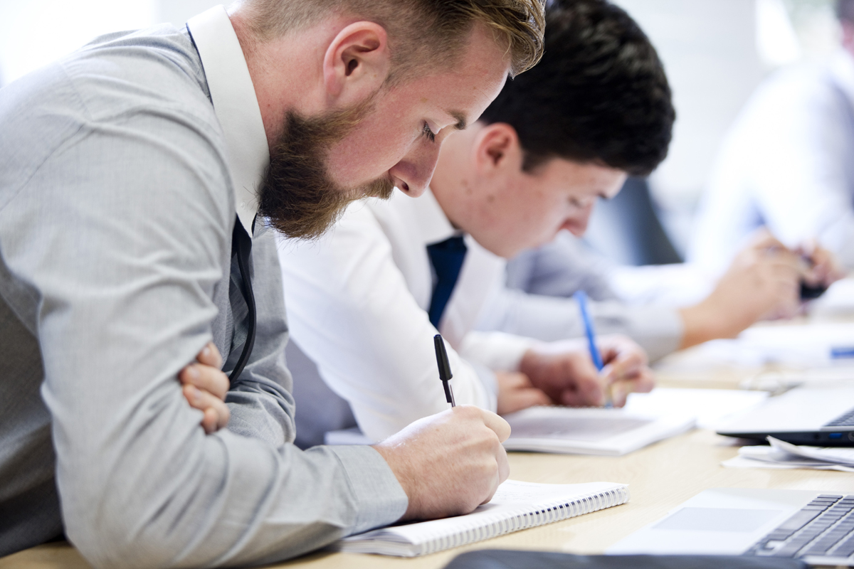 Audi apprentices classroom